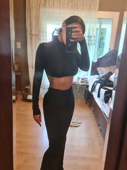 2-Piece Ruched Long Dress Set